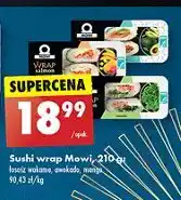 Biedronka Wrapy z łososiem mango Mowi oferta