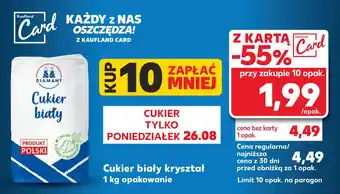 Kaufland Cukier biały kryształ oferta