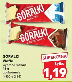 Kaufland GÓRALKI Wafle oferta