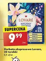 Biedronka Herbata ekspresowa bergamot assorted Lovare oferta