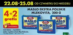 Biedronka Masło ekstra Mlekovita Polskie oferta