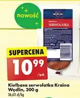 Biedronka Kiełbasa serwolatka Kraina Wędlin oferta