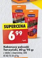 Biedronka Kabanosy wieprzowe Tarczyński Exclusive oferta