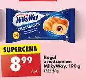 Biedronka Rogal z nadzieniem Milky Way oferta