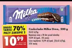 Biedronka Czekolada oreo Milka Mmmax oferta