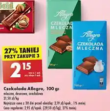 Biedronka Czekolada deserowa Allegro oferta