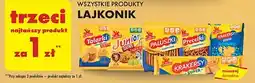 Biedronka Krakersy solone Lajkonik Mini oferta