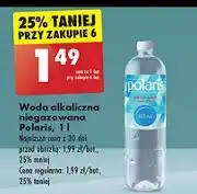 Biedronka Woda alkaliczna Polaris Id'eau oferta