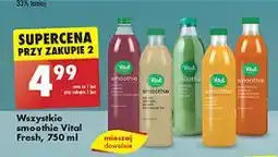 Biedronka Smoothie z ananasem i kokosem Vital Fresh oferta