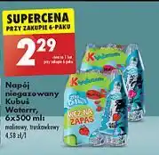 Biedronka Woda truskawkowa Kubuś Waterrr oferta