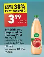 Biedronka Sok jabłkowy Vital Fresh oferta