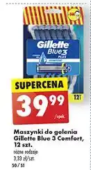 Biedronka Maszynka do golenia Gillette Blue 3 Plus oferta