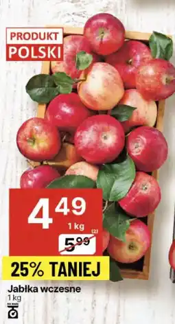 Delikatesy Centrum Jabłka wczesne oferta