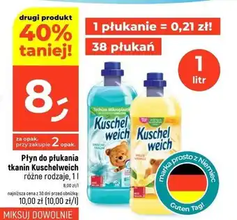 Dealz Płyn do płukania niebieski Kuschelweich oferta