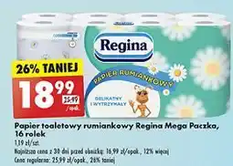 Biedronka Papier toaletowy rumiankowy Regina oferta