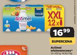 Netto Jogurt wieloowocowy Danone Actimel oferta