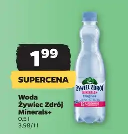 Netto Woda lekko gazowana Żywiec Zdrój Minerals+ oferta