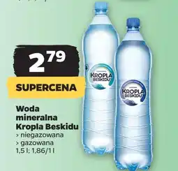 Netto Woda gazowana Kropla Beskidu oferta