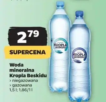 Netto Woda gazowana Kropla Beskidu oferta