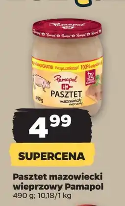 Netto Pasztet mazowiecki wieprzowy Pamapol oferta