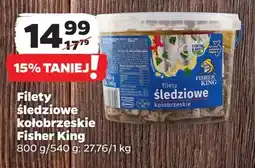 Netto Filety śledziowe kołobrzeskie Fisher King oferta