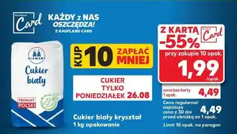 Kaufland Cukier biały Diamant oferta