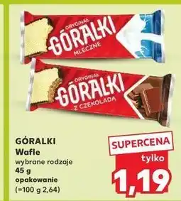 Kaufland Wafelek czekoladowy Góralki oferta