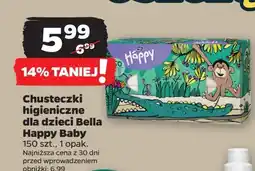 Netto Chusteczki dla dzieci małpa Bella Baby Happy oferta