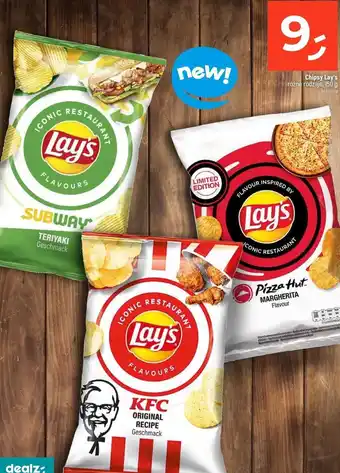 Dealz Chipsy kfc kurczak Lay's oferta