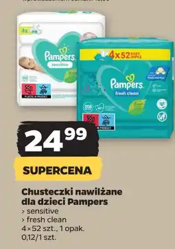 Netto Chusteczki nawilżane Pampers Fresh Clean oferta