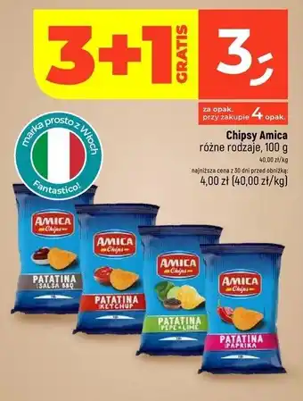 Dealz Chipsy paprika Amica Chips oferta