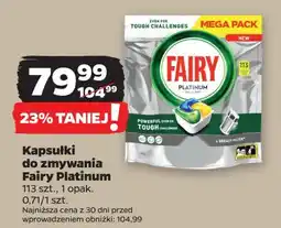 Netto Kapsułki do zmywarki Fairy Platinum oferta