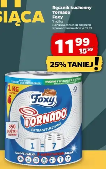 Netto Ręcznik kuchenny Foxy Tornado oferta