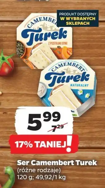 Netto Ser camembert Turek oferta