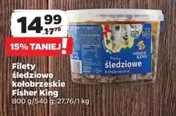 Netto Filety śledziowe kołobrzeskie Fisher king oferta