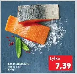 Kaufland Łosoś atlantycki filet ze skórą oferta