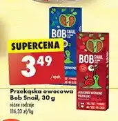 Biedronka Przekąska jabłkowo-borówkowa Bob snail oferta