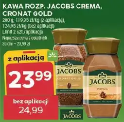 Stokrotka Kawa rozp. Jacobs Crema, Cronat Gold oferta