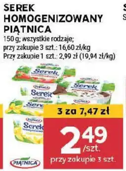 Stokrotka Serek homogenizowany Piątnica oferta