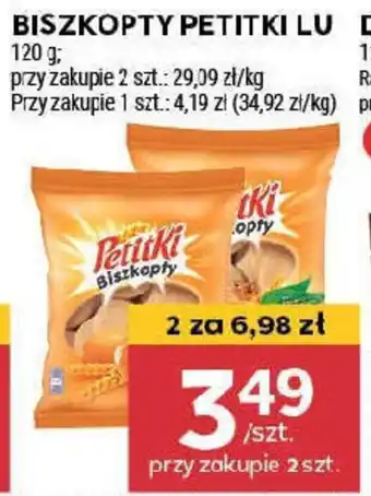Stokrotka Biszkopty Petitki Lu oferta
