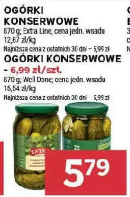 Stokrotka Ogórki konserwowe Extra Line oferta
