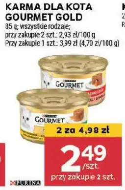 Stokrotka Karma dla kota Gourmet gold oferta