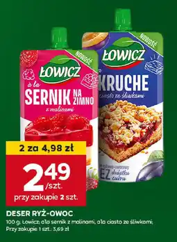 Stokrotka Deser ryż-owoc Łowicz oferta
