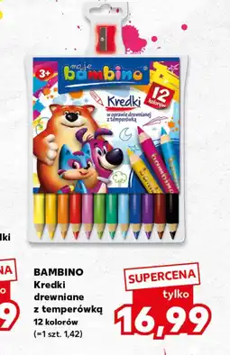 Kaufland Kredki Bambino oferta