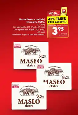 Biedronka Masło Polski oferta
