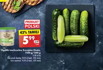 Biedronka Ogórki Swojska Chata oferta