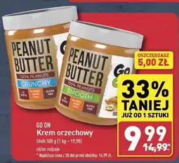 ALDI Masło orzechowe crunchy Sante Go On! oferta