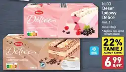 ALDI Deser lodowy malina czarna porzeczka Mucci oferta