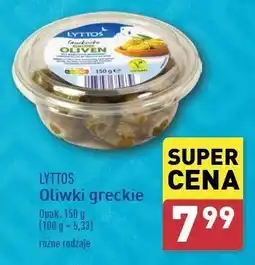 ALDI Oliwki greckie Lyttos oferta