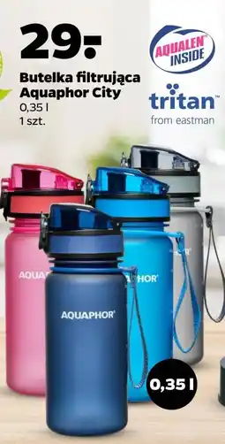 Netto Butelka filtrująca city 350 ml szara Aquaphor oferta